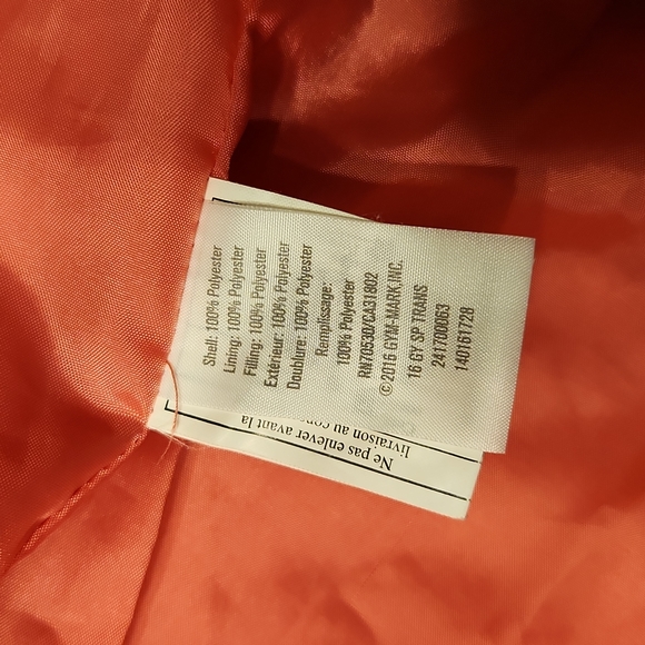 Gymboree Lightweight Jacket Zipper and Button Closure (M) - Picture 6 of 7